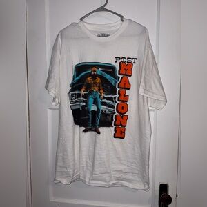 Post Malone Xl White Graphic T-Shirt